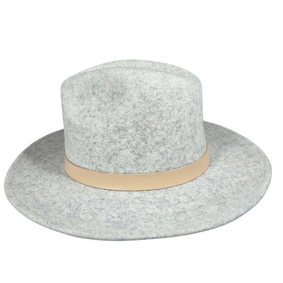 Lack of Color The Mack Womens Medium NEW Speckled Gray Soft Wool Tall Wide Brim main image 9